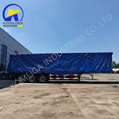 Jost 2,0 ou 3,5 polegadas King Pin 3 eixo 35cbm caminhão de descarga hidráulico de inclinação semi-reboque