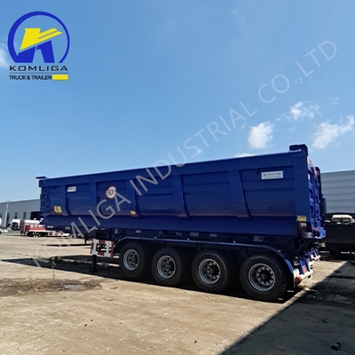 Carrinhos de transporte de areia de carga pesada de 3 eixos