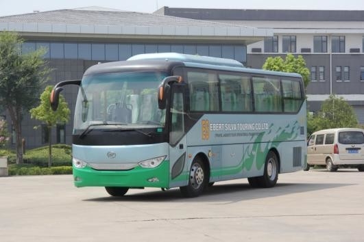 Transmissão manual 2023 40 lugares Ônibus Rhd LHD para África Uganda Zimbábue Zâmbia
