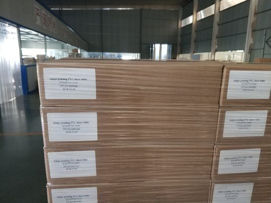 Folha de PVC e revestimento de filme O componente essencial para o sucesso da impressão a jato de tinta