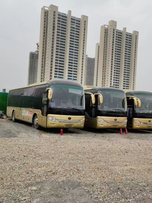 Autobus de segunda mão Yotung City Bus 60/70 lugares Usados com transmissão manual