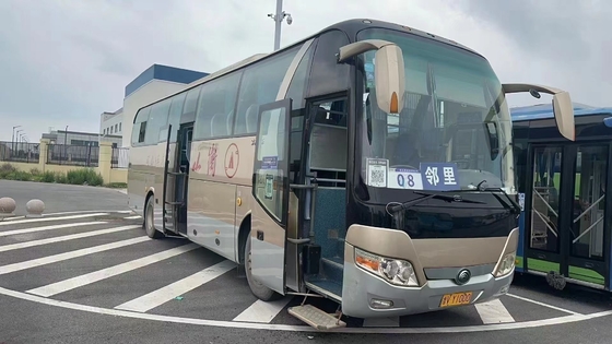 Tipo de transmissão manual Ônibus usado 40-45 lugares de segunda mão Ônibus da cidade de Yotung Ônibus