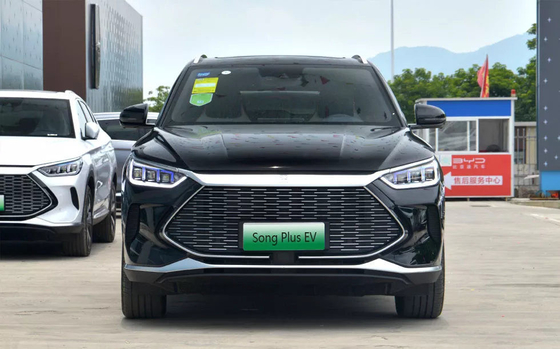 2022 Byd Song Plus EV Adultos Elétrico Carro Elétrico Chinês com 800W de Potência e 5 Assentos